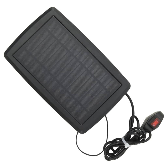 Copertina retractabilă manual cu LED, vișiniu, 500x300 cm