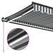 Copertină retractabilă manual cu LED, antracit/alb, 350x250 cm thumbnail 8