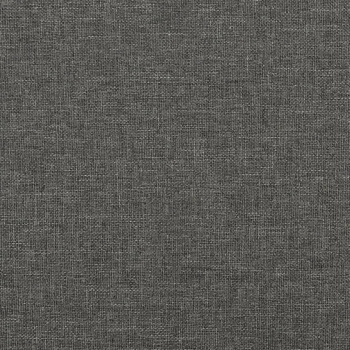 Saltea de pat cu arcuri, gri închis, 120x190x20 cm, textil