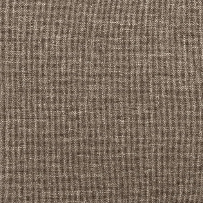 Saltea de pat cu arcuri, gri taupe, 120x190x20 cm, textil