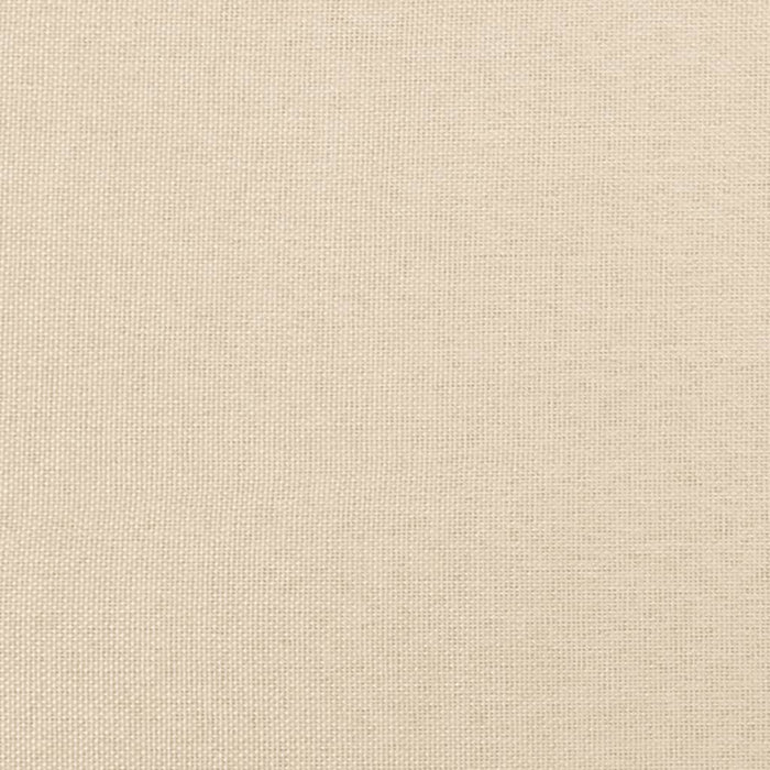 Saltea de pat cu arcuri, crem, 120x190x20 cm, textil