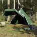 Cort de camping tipi pentru 5 persoane, verde, impermeabil thumbnail 4