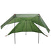 Cort de camping tipi pentru 5 persoane, verde, impermeabil thumbnail 8