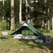 Cort de camping pentru 2 persoane, verde, impermeabil thumbnail 4