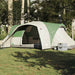 Cort de camping cupolă pentru 6 persoane, verde, impermeabil thumbnail 1