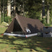 Cort de camping pentru 2 persoane, maro, impermeabil thumbnail 1