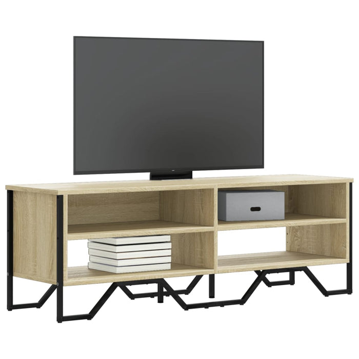 Dulap TV, stejar sonoma, 122x34x41 cm, lemn prelucrat