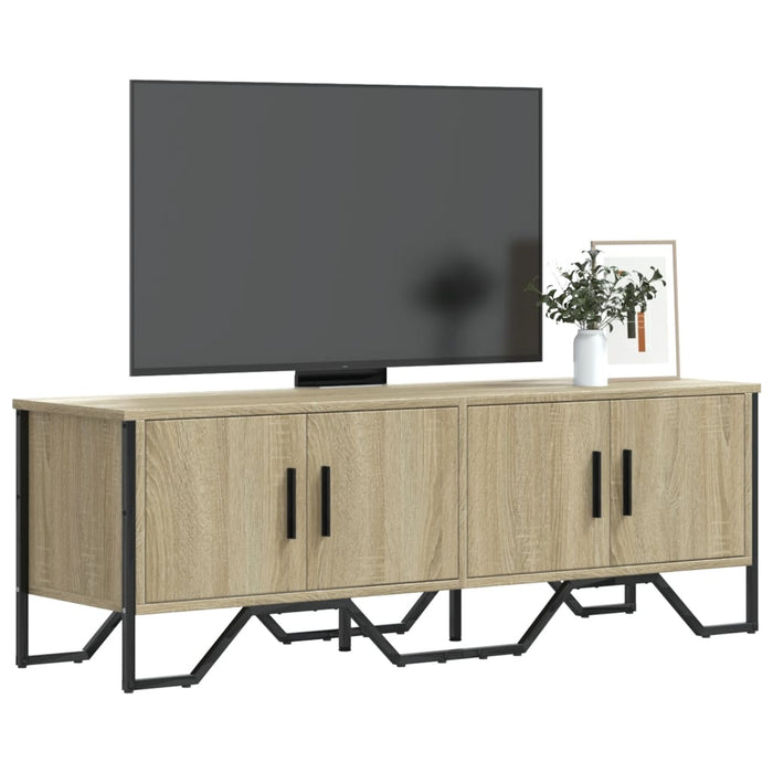 Dulap TV, stejar sonoma, 122x34x41 cm, lemn prelucrat