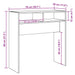 Măsuță consolă, stejar artizanal, 78x30x80 cm, lemn prelucrat thumbnail 9