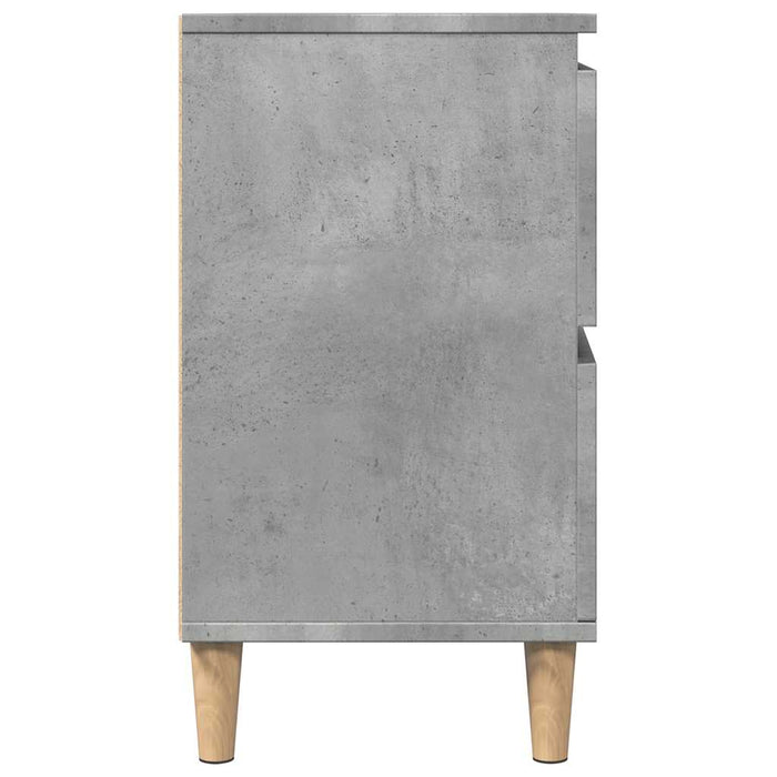 Dulap de chiuvetă, gri beton, 80x33x60 cm, lemn prelucrat