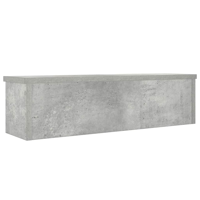 Rafturi de bucătărie stivuibile 2 buc Beton Gri 50x15x16 cm