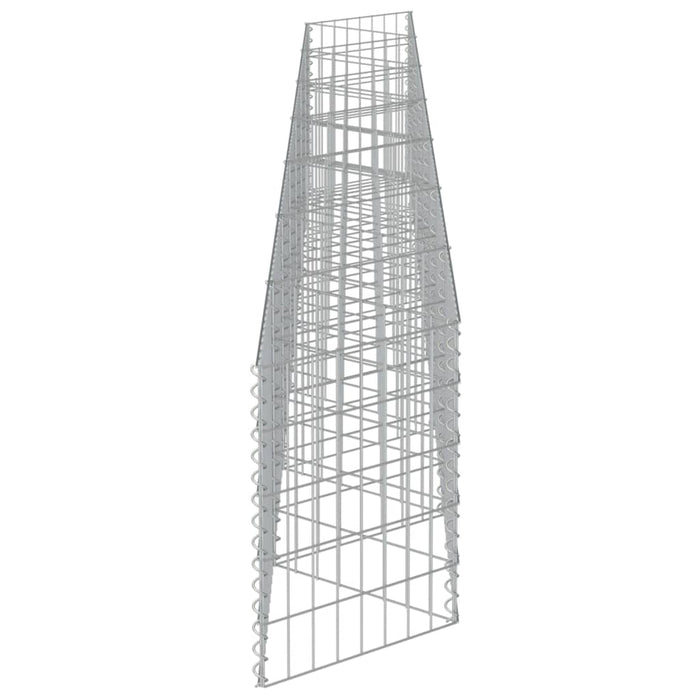 Gabion perete, oțel galvanizat, 450 x 30 x 50 cm , 6 - homenest.ro