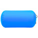 Rulou de gimnastică gonflabil cu pompă, albastru, 120x90 cm PVC , 3 - homenest.ro