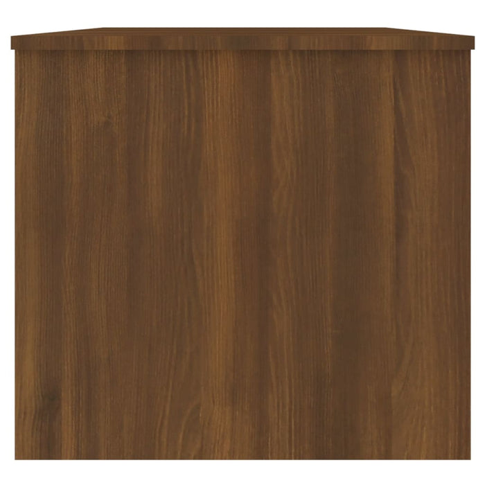 Măsuță de cafea, stejar maro, 102x50,5x46,5 cm, lemn prelucrat , 7 - homenest.ro