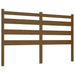 Tăblie de pat, maro miere, 186x4x100 cm, lemn masiv de pin , 2 - homenest.ro