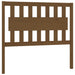 Tăblie de pat, maro miere, 105,5x4x100 cm, lemn masiv de pin , 2 - homenest.ro