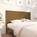 Tăblie de pat, maro miere, 155,5x4x100 cm, lemn masiv de pin , 1 - homenest.ro