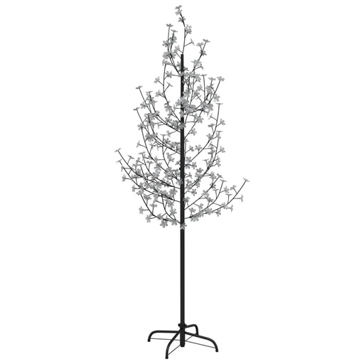 Copac cu flori de cireș cu LED, 220 LED-uri alb calde, 220 cm , 2 - homenest.ro