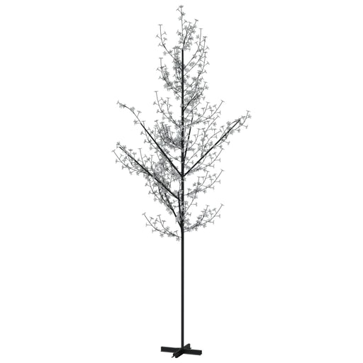 Copac cu flori de cireș cu LED, 672 LED-uri alb calde, 400 cm , 2 - homenest.ro