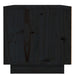 Noptieră, negru, 40x34x35 cm, lemn masiv de pin , 6 - homenest.ro