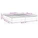 Cadru de pat box spring, gri deschis, 160x200 cm, catifea , 9 - homenest.ro