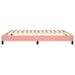 Cadru de pat box spring, roz, 180x200 cm, catifea , 6 - homenest.ro