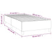 Cadru de pat box spring, roz, 90x200 cm, catifea , 9 - homenest.ro