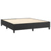 Pat box spring cu saltea, negru, 180x200 cm, piele ecologică , 4 - homenest.ro