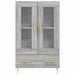 Dulap gri Sonoma 69,5x31x115 cm, lemn prelucrat , 6 - homenest.ro