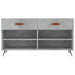 Bancheta pantofar, gri beton, 102x35x55 cm, lemn prelucrat , 6 - homenest.ro