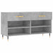 Bancheta pantofar, gri beton, 102x35x55 cm, lemn prelucrat , 2 - homenest.ro