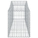 Coș gabion arcuit 200x50x60/80 cm fier galvanizat , 4 - homenest.ro