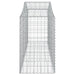 Coș gabion arcuit 200x50x80/100 cm fier galvanizat , 4 - homenest.ro