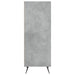 Dulap cu rafturi, gri beton, 34,5x32,5x90 cm, lemn compozit , 5 - homenest.ro