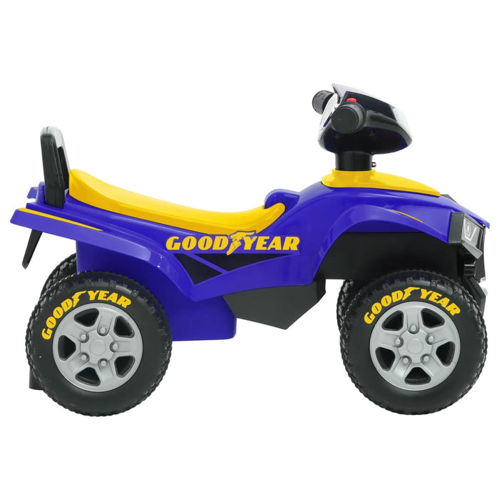 ATV ride-on pentru copii Good Year, albastru , 3 - homenest.ro