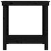 Banc de lucru, negru, 80x50x80 cm, lemn masiv pin , 5 - homenest.ro